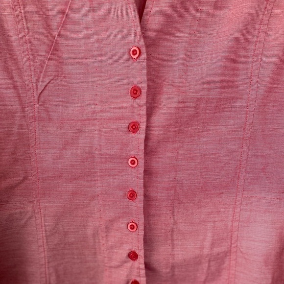 Harve Bernard Red Button Down collared shirt XL - Picture 5 of 9